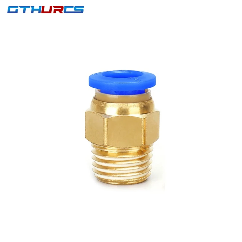 18/40/50/60 Pcs Pneumatic Fittings PC Air Quick Connector PC6-01 8-01 10-01 6-02 8-02 10-02 1/8\