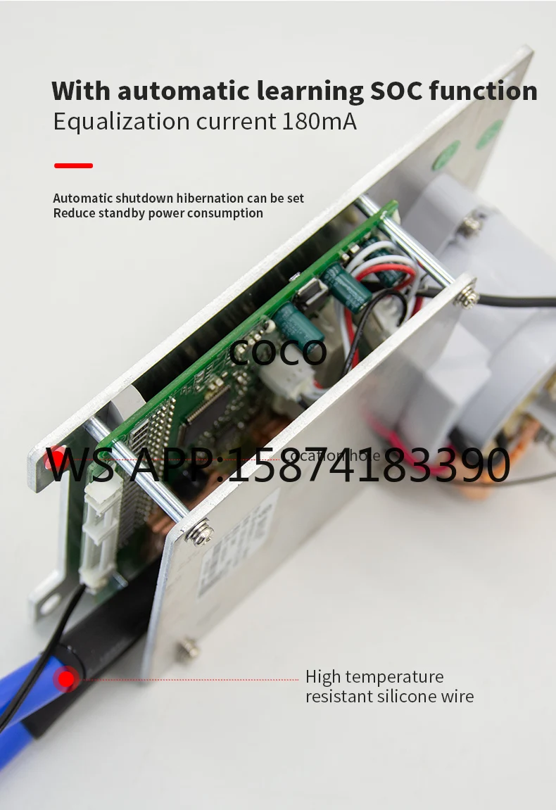 16S 48V LiFePO4 Battery BMS 250A 300A High Current Discharge
