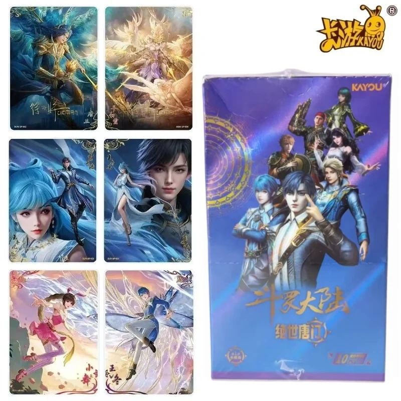 Official Kayou Soul Land Anime Collectible Trading Cards Eternal Edition Wave1 Tang San Xiao Wu Limited Numbered Signature Cards