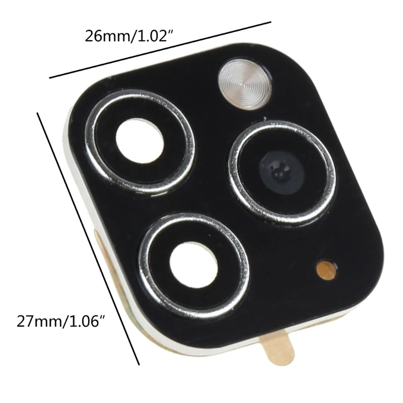 New Camera Lens Cover for iPhone X XS / XS MAX Seconds Change for iPhone 11 Pro