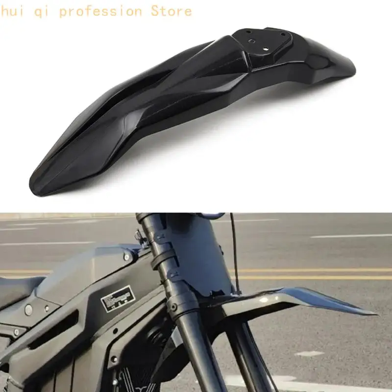 Single Body Wheel Cover Panel for MX3/MX4 Dirt Bike, Front Mudguard with Upper Mount Base and Daily Use Coverage H8WE
