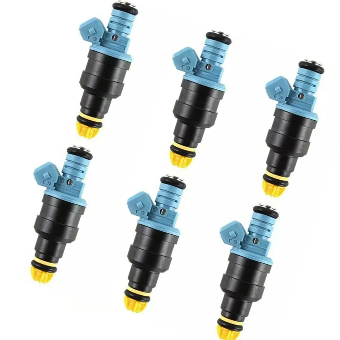 6Pcs Fuel Injector 0280150715 For BMW 3/5/7/8/Z1 Series 316I 318I 325I 518I 525I 750I 850CI 850CSI Z1