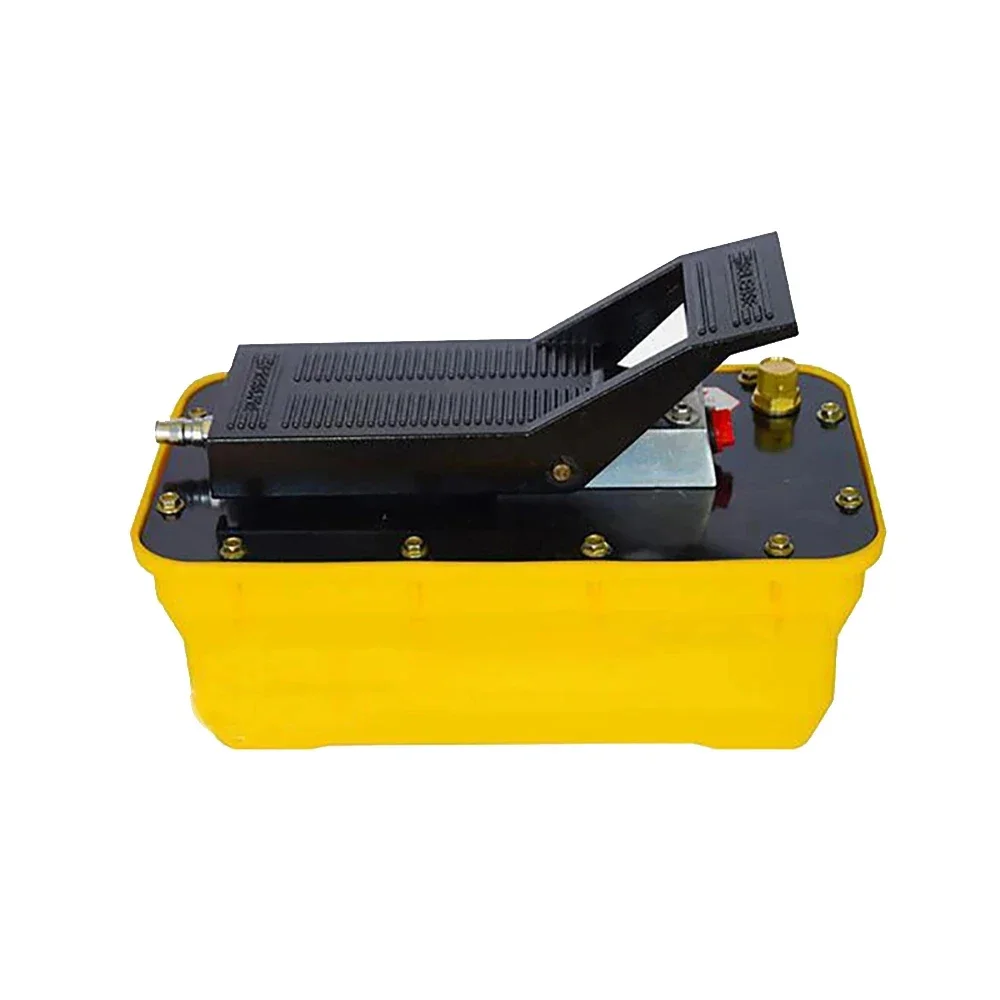 Automobile Sheet Metal Beam Correction Instrument Pneumatic Foot Hydraulic Pump Air-Driven Hydraulic Pump Power Unit 70Mpa 2.3L