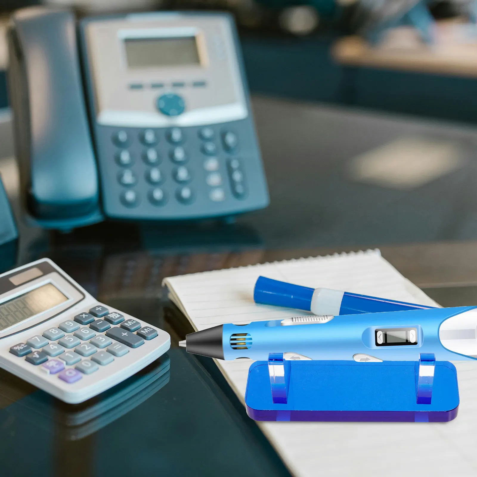 

Высококачественная акриловая подставка для 3D-ручки, держатель для 3D-ручки на стол, с защитой от опрокидывания, долговечная, профессиональная