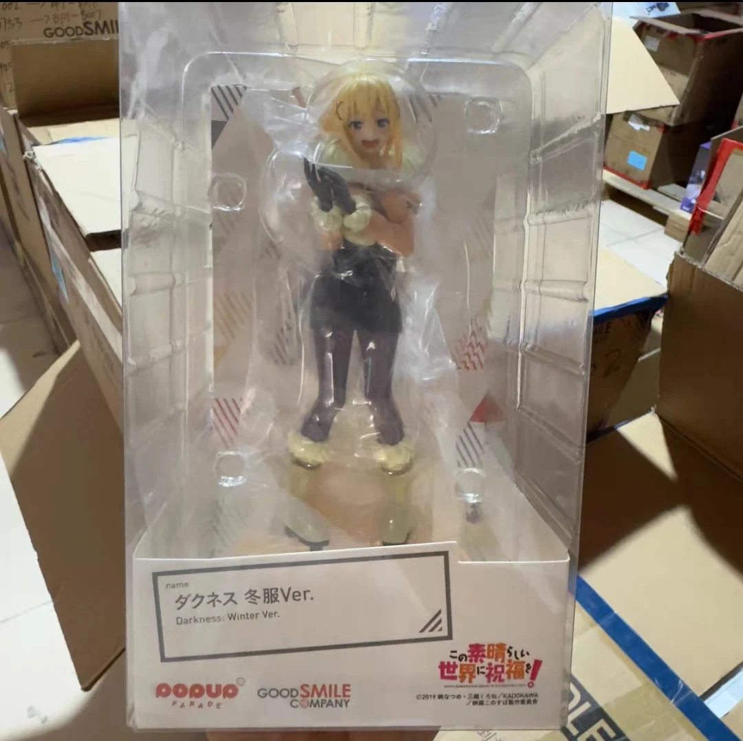 

‌ Оригинал ‌ Совершенно новый GSC Pop Up Parade KonoSuba Darkness, зимний наряд, фигурка, модель, коллекционный подарок