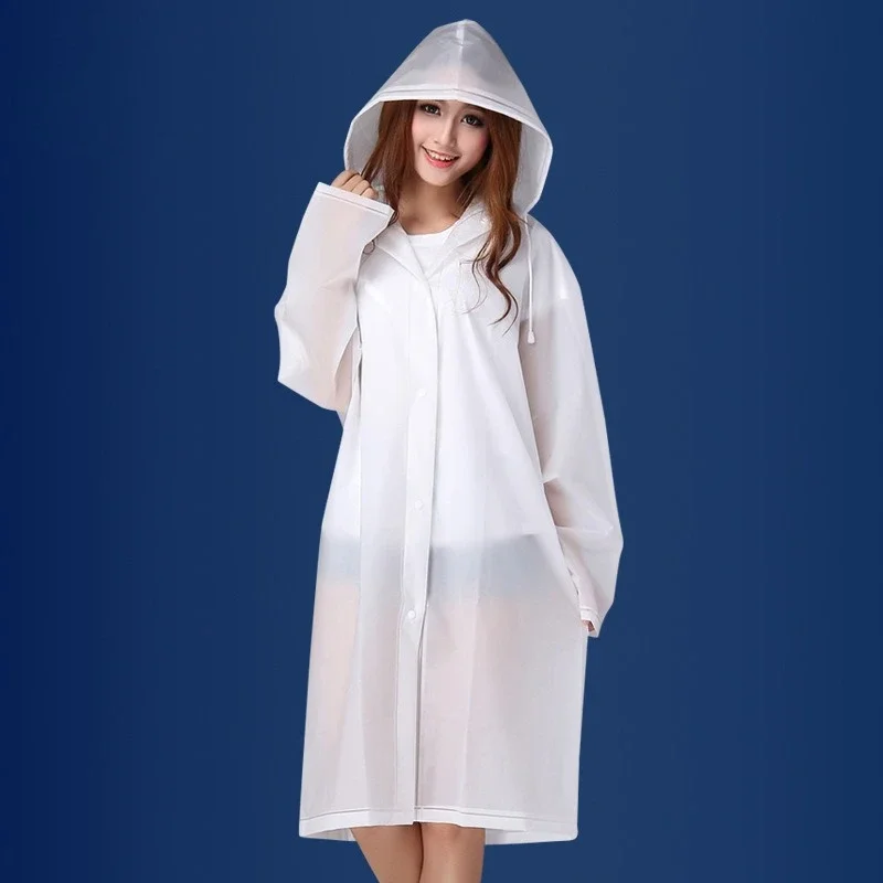 300g Cycling Raincoat Single Person Integrated Design Long Style Full Rainproof Design Electric Vehicle Electric Scooter