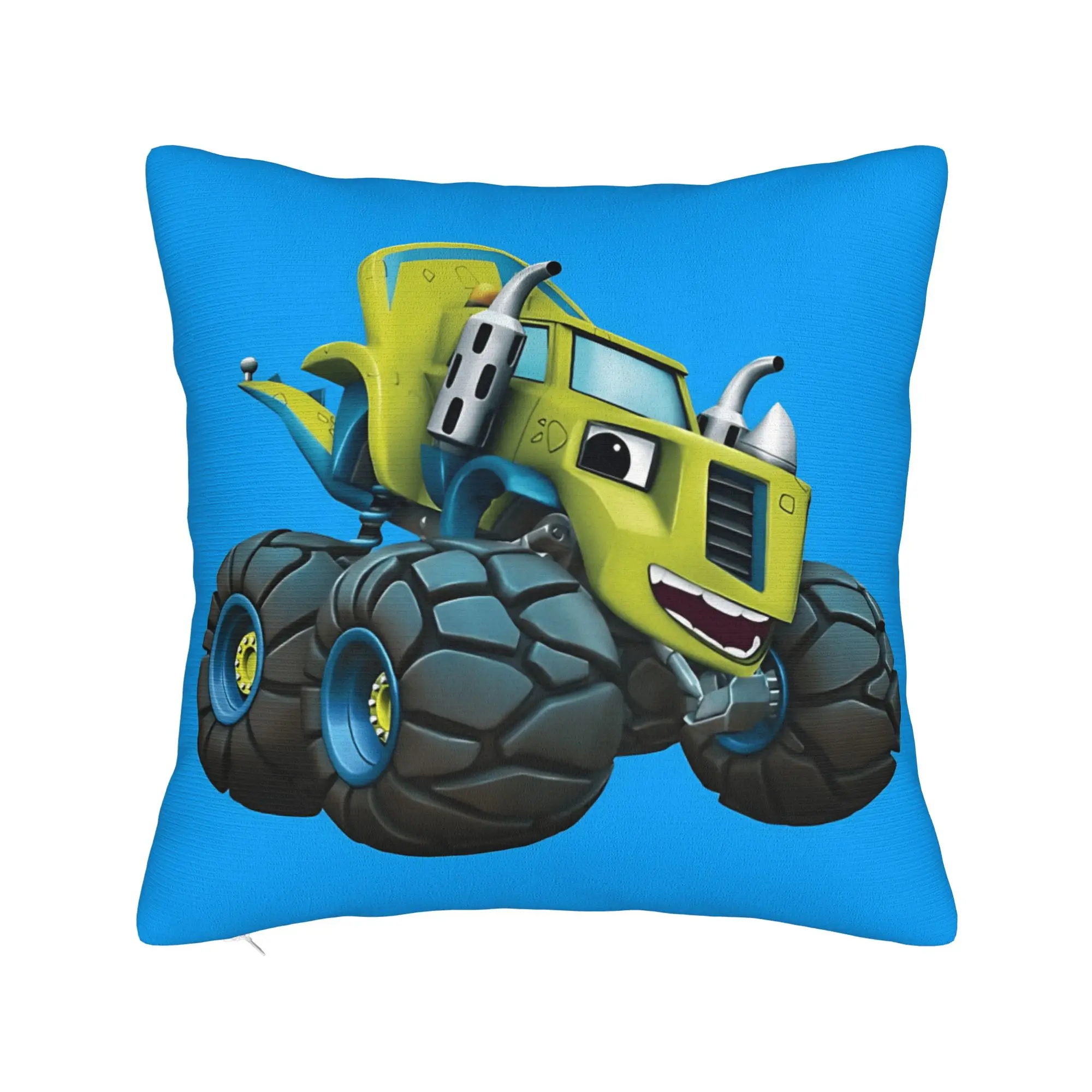 Pillow Case B-Blaze and the Monster M-Machines Comfy  Pillow Cover For Sofa Home Decoration Fashion Pillowcases