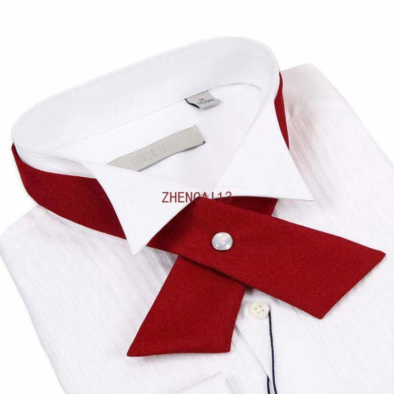 ผู้หญิงลําแสงเสื้อปรับชุดผีเสื้อ Bowtie CROSS Bowknot Bow Tie เสื้อผ้าอุปกรณ์เสริมธุรกิจ CE50