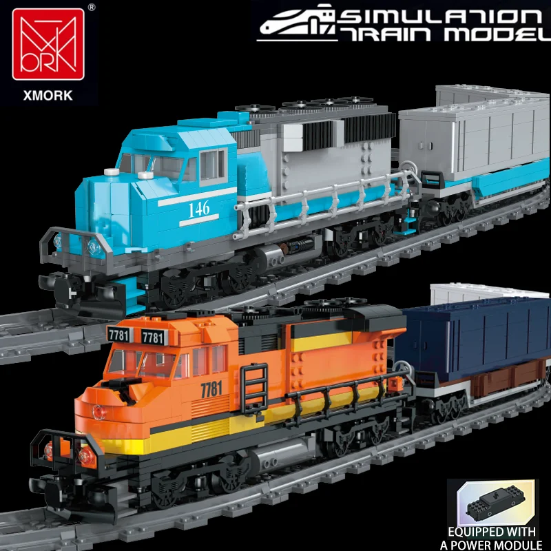 

Burlington Electric Train Building Blocks Set, Carriages Railway Toy, Train Construction Model, Ideal Gift for Kids