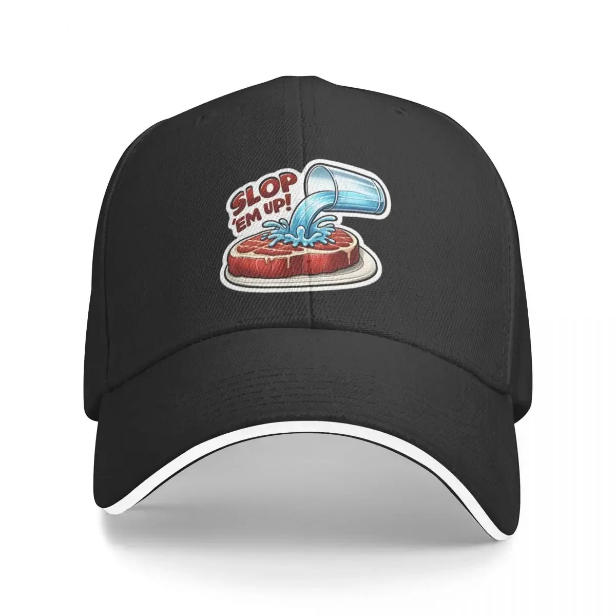 

SLOP 'EM UP! Baseball Cap black Male hat luxury woman cap Hats For Women Men's