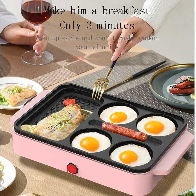 Multifunktionale Haushalt Intelligente Konstante Temperatur Antihaft-Pfanne Praktische Omelett Omelett Hamburger Form Pfannkuchen Pfanne