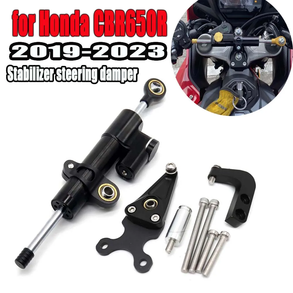 

For Honda CBR650R 2019-2023 Motorcycle Accessories Steering Stabilize Damper Bracket Fit CBR650R 2019 2020 2021 2022 2023