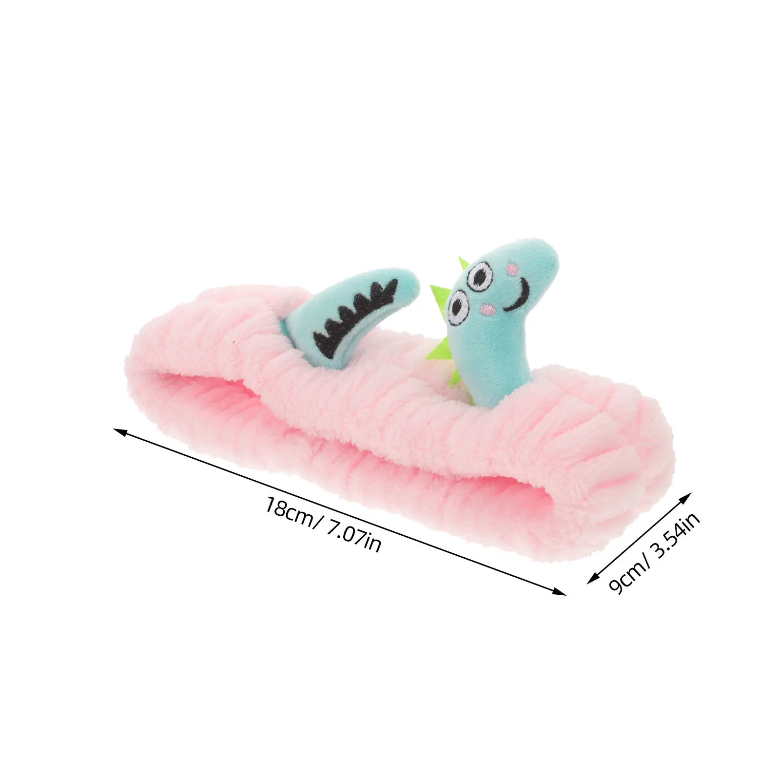 Cartoon Dinosaur Headband for Women Adult Hair Accessory Cute Animal Design for Birthday Masquerade New Year Photo Prop