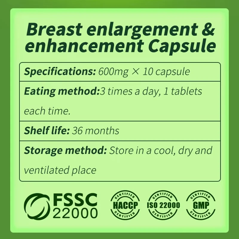 قطعتان من كبسولات تعزيز الثدي الكبيرة للنساء مع جذر البابايا كودزو وميريفيكا - مكمل ممتلئ الصدر والرفع الطبيعي
