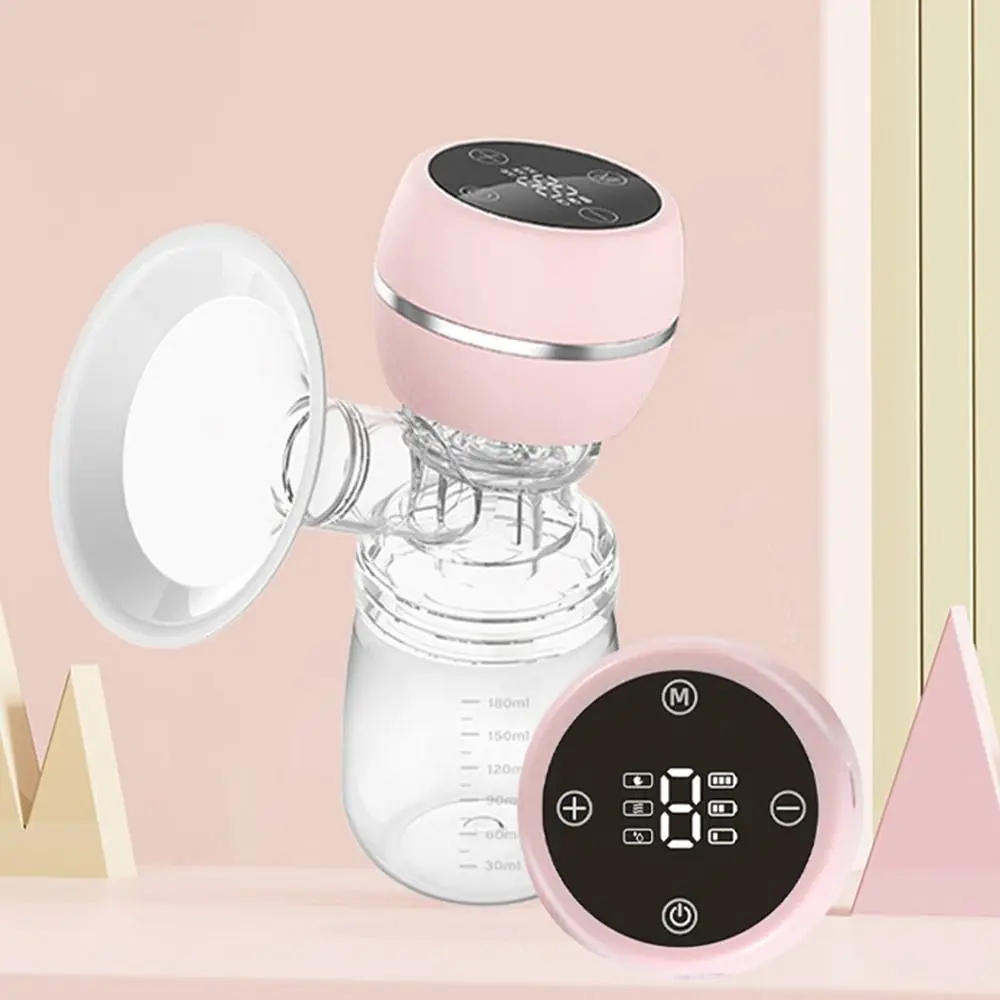 

Электрический молокоотсос, интеллектуальный интегрированный молокоотсос с высоким всасыванием, массажный, безболезненный, бесшумный, бутылка для грудного молока