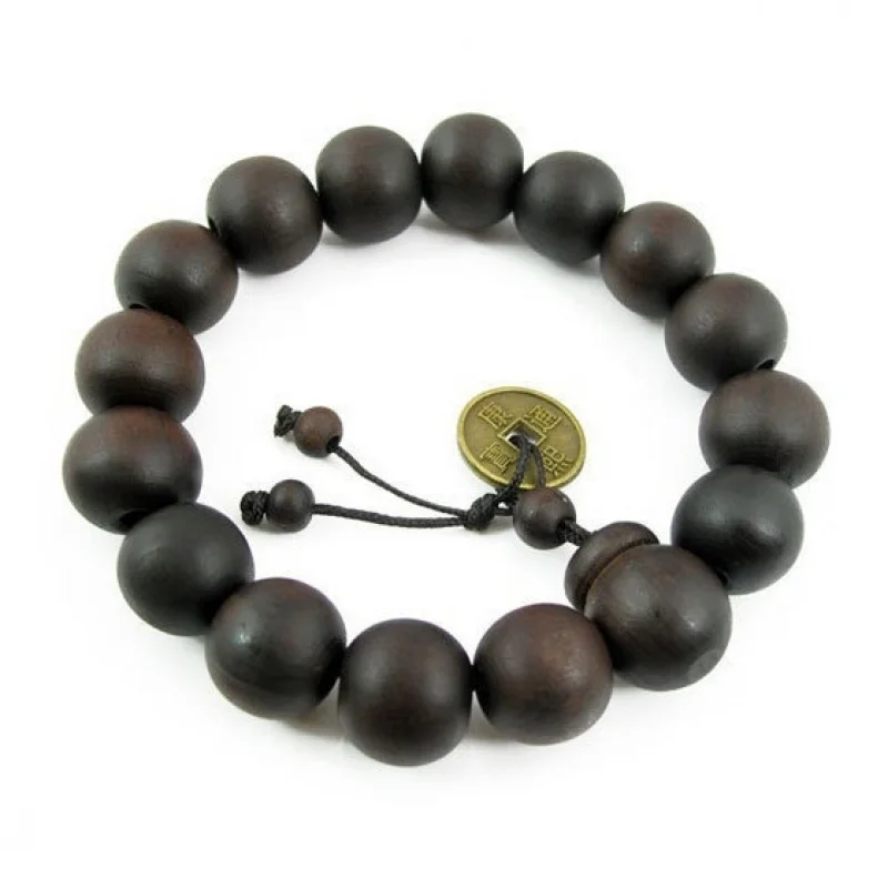 Popular street stall merchandise: various designs available, imitation black walnut wood Buddhist bracelets and prayer bead