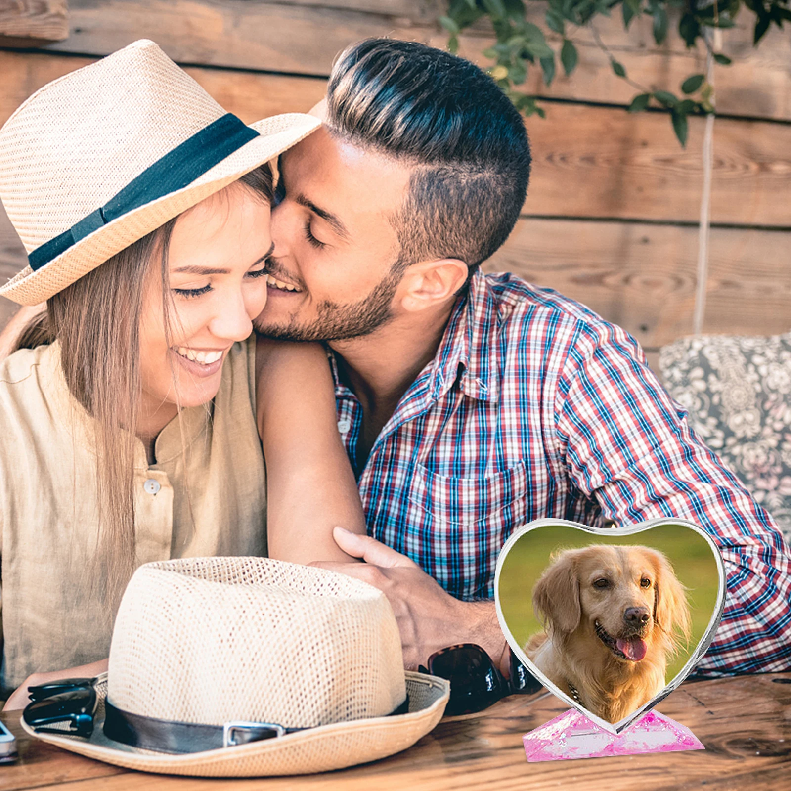 

Love Photo Frame Mold Heart Casting Shaped Picture Diy Epoxy Molds Crystal Drop Crafts Home Decoration