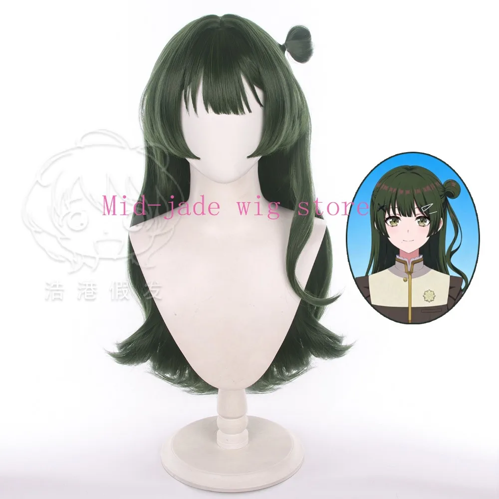 Anime Viola Cosplay Wig with Raised Scalp Top for Halloween Cosplay Parties and Spring Fan Events