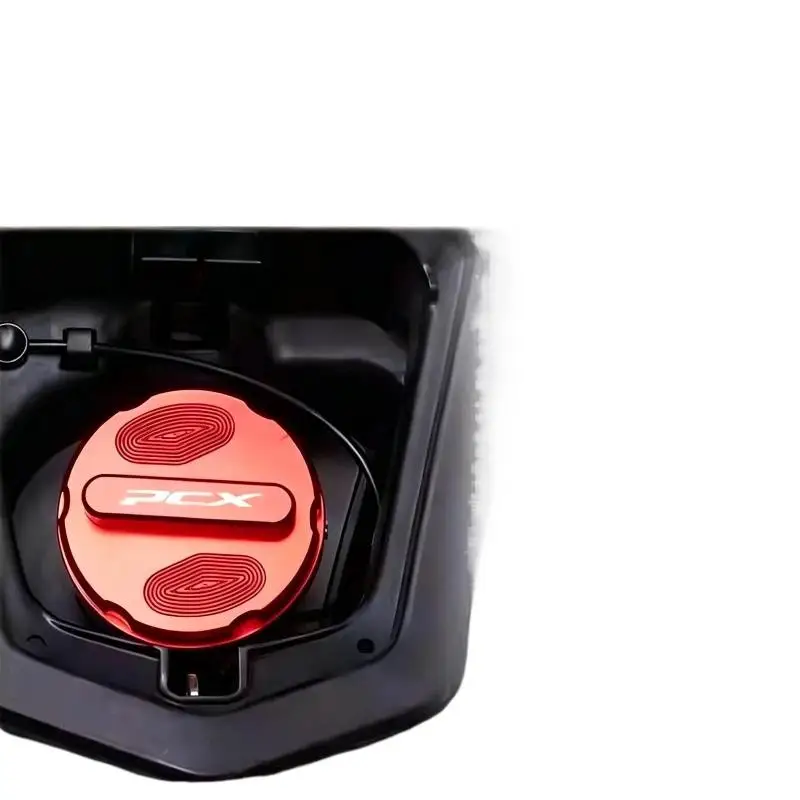 Freeze Resistant Motorcycle Fuel Gas Cap Durable Sealed Petrol Box Cover for PCX 125 150 160 Cold Weather Riding Use