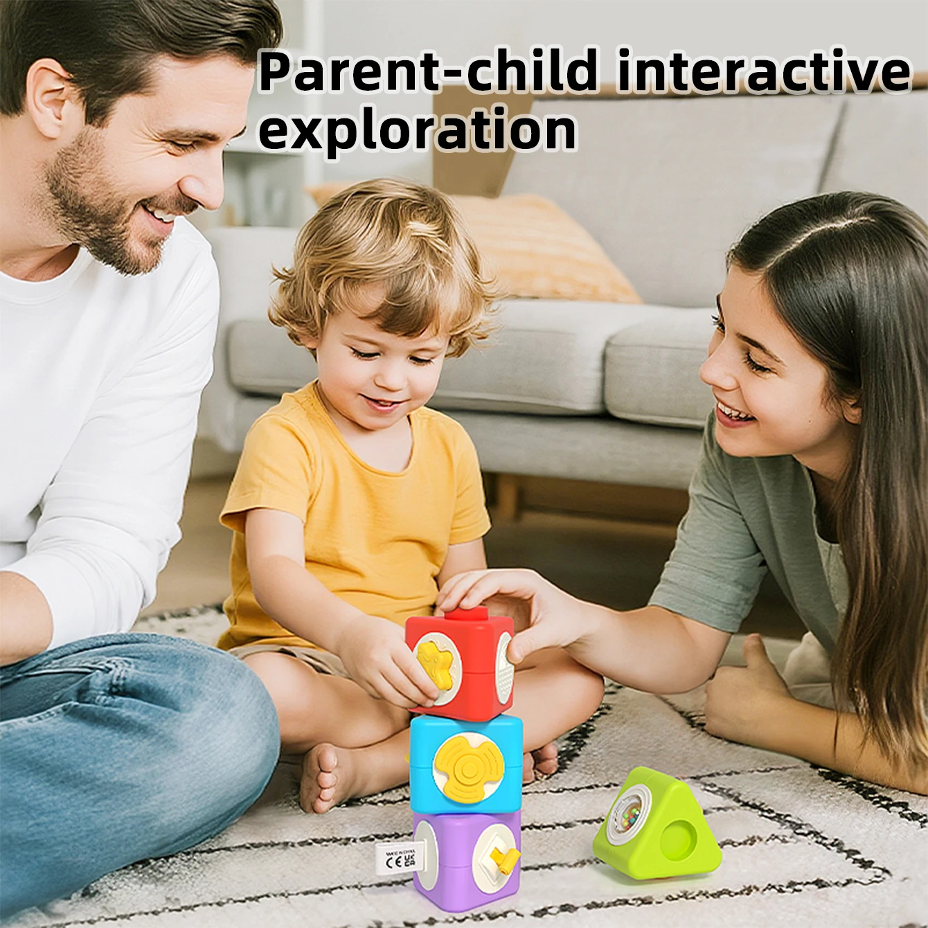 ของเล่นเด็กเล็ก ตัวต่อจิ๊กซอว์ บล็อกสร้างสรรค์ ของเล่นเสริมพัฒนาการแบบมอนเตสซอรี่ ของเล่นเสริมทักษะการเรียนรู้แบบอินเทอร์แอคทีฟ