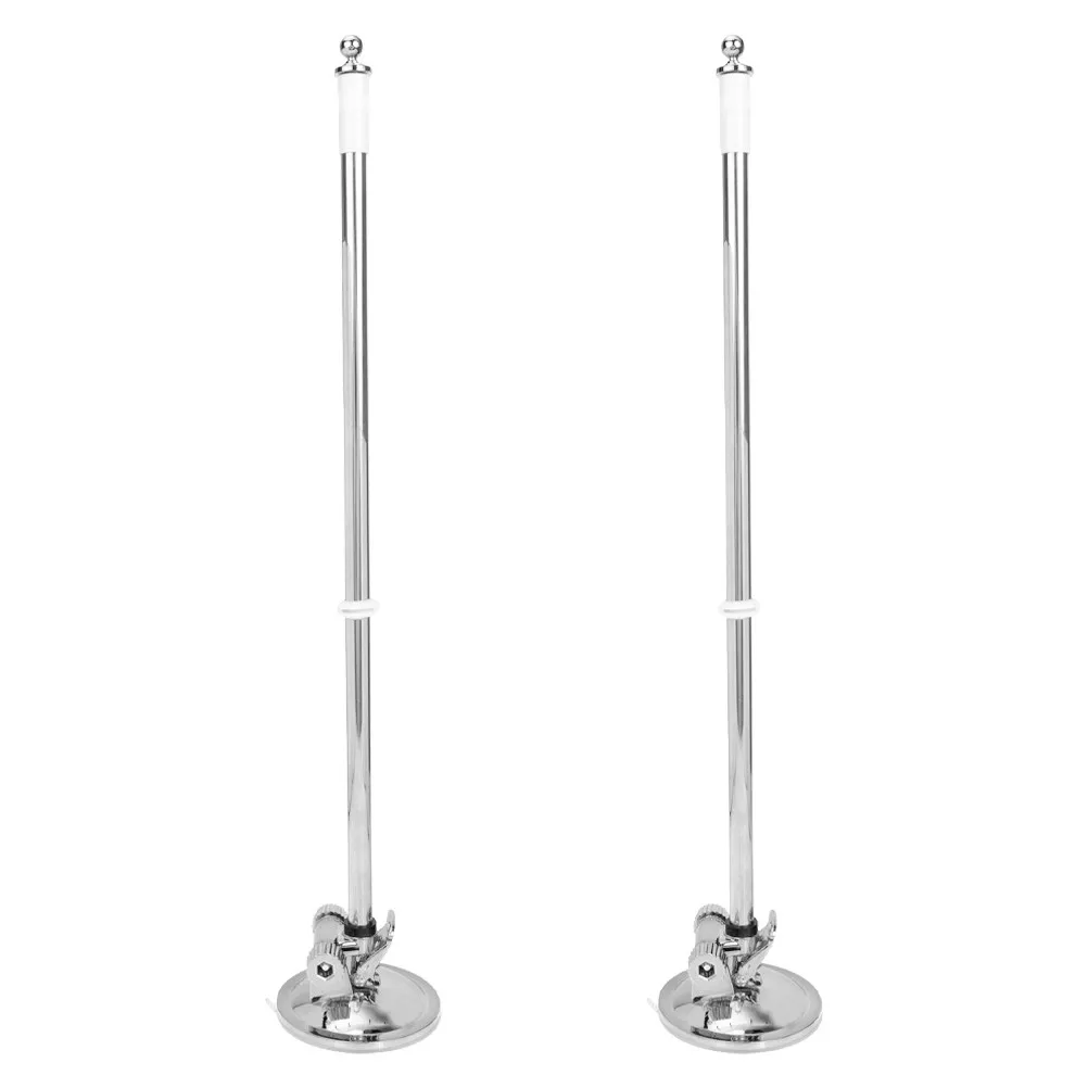 2Pcs Suction Cup Flagpole Holder Car Truck Universal Vehicle Flag Mount for Parade Rally Outdoor Events Easy Install