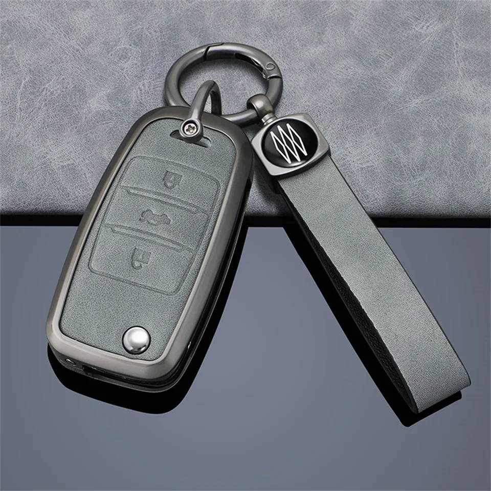 Car key cover case skin holder set protector fob for Changan CS75 EADO CS35 RAETON CS15 V3 V5 V7 2button remote key Holder Shell