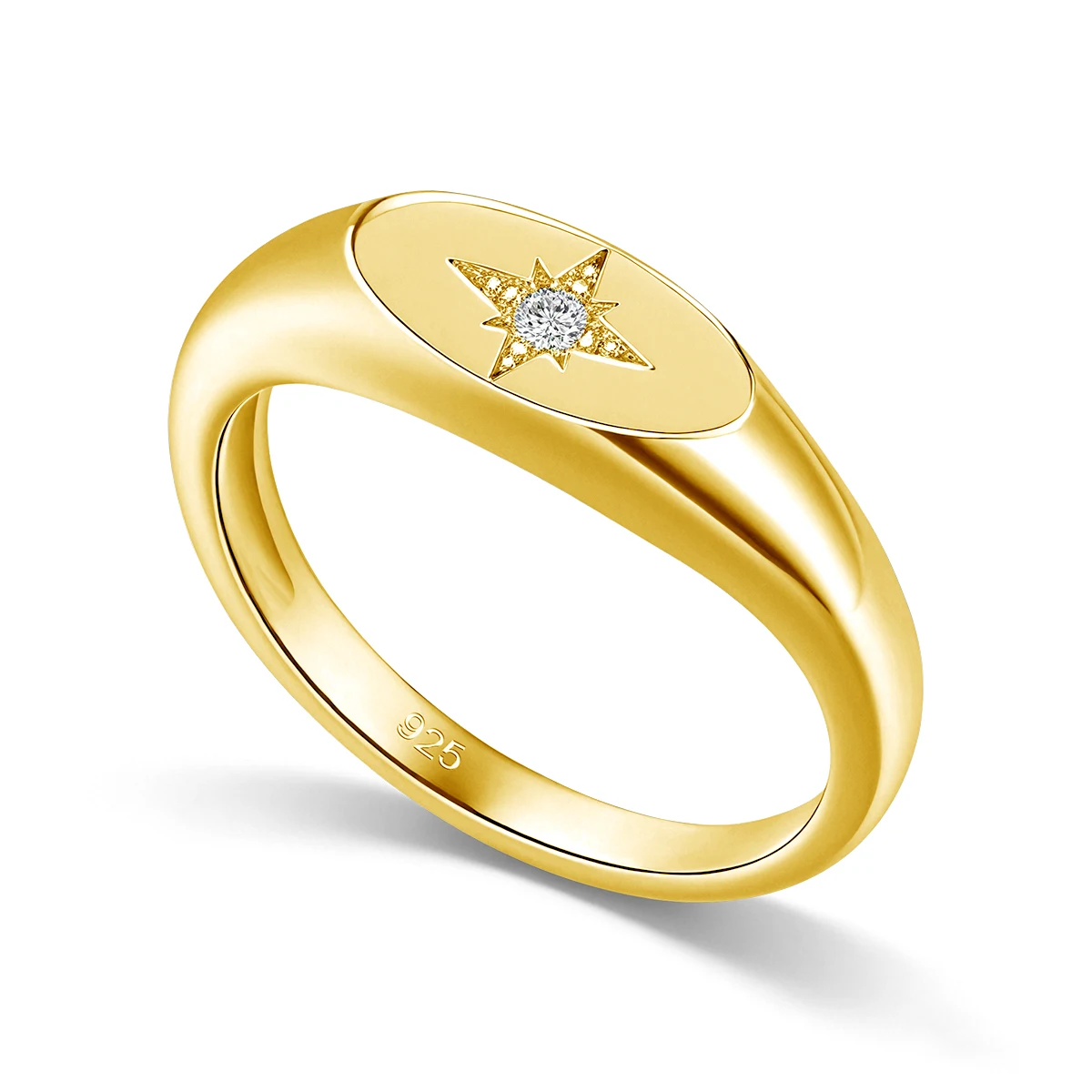 925 Sterling Silver Texture Signet Rings for Man Women Minimalist Moissanite Embossing Sunshine Wedding Finger Ring Jewelry
