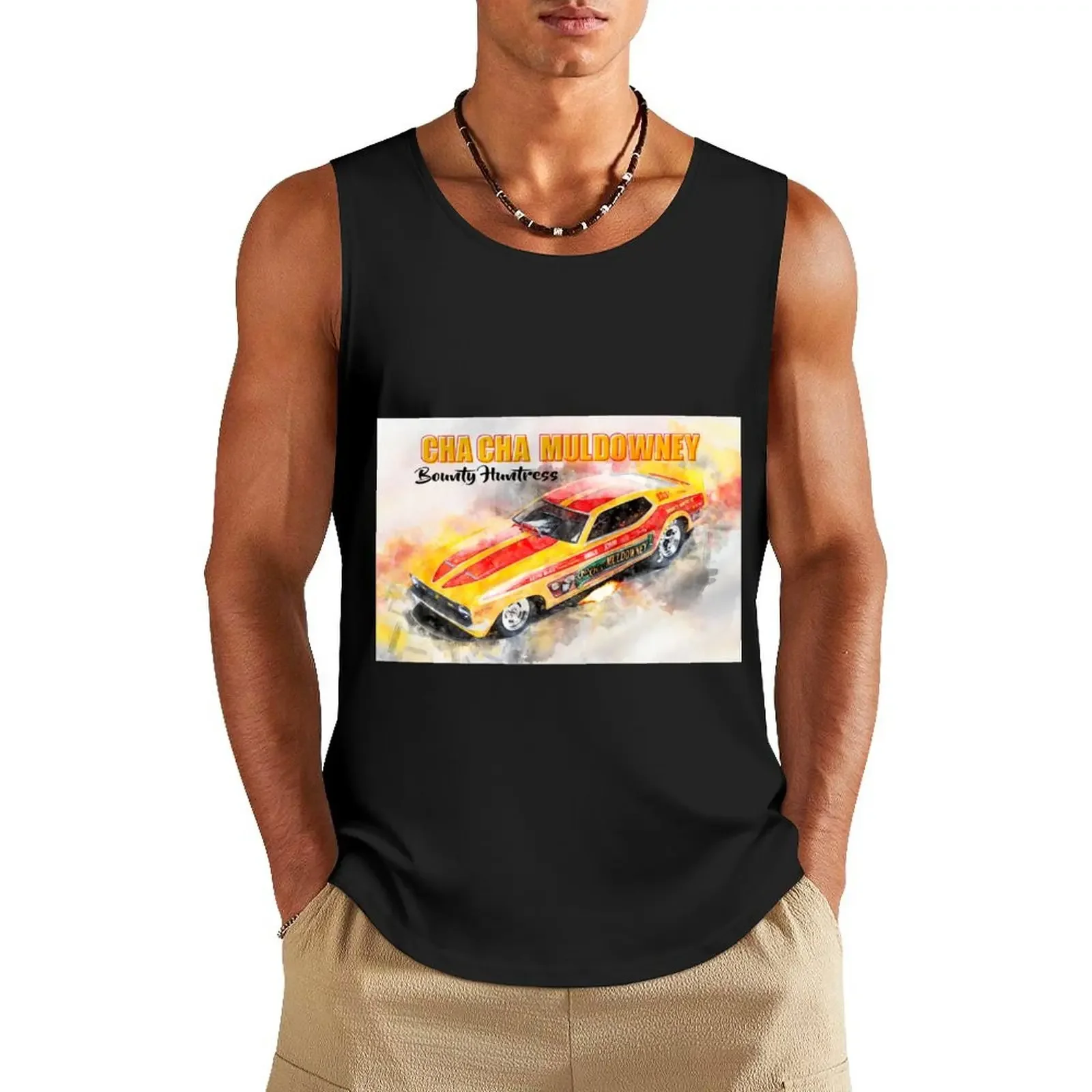 Cha Cha Muldowney Tank Top men clothings summer clothes men 2024