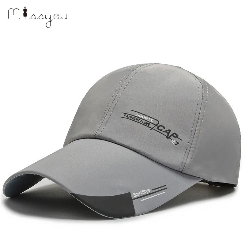 Baseball Hat Fashion Korean Youth Outdoor Sunscreen Large Brim Extended Brim Spring and Autumn Trendy Canvas Duck Tongue Hat Tou