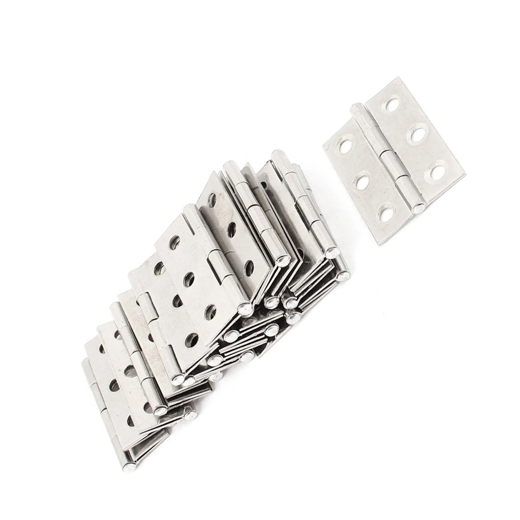 

B28C-100 Pcs Stainless Steel Wardrobe Cabinet Door Folded Door Hinge