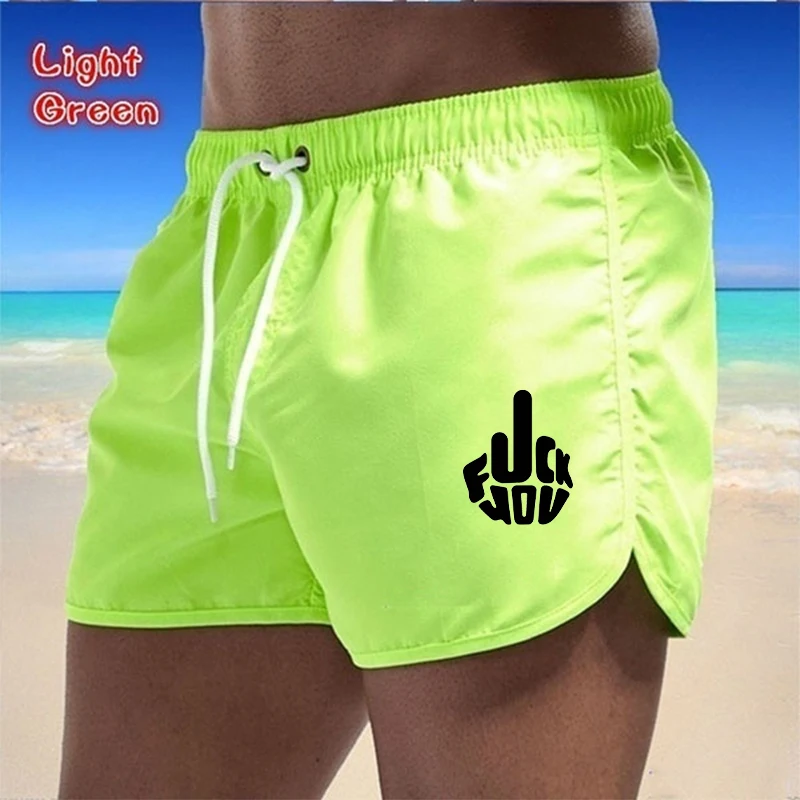 Summer Quick-Dry Shorts Men Swimwear Beach Shorts Swim Shorts Beach Wear Sports (9 Colors)