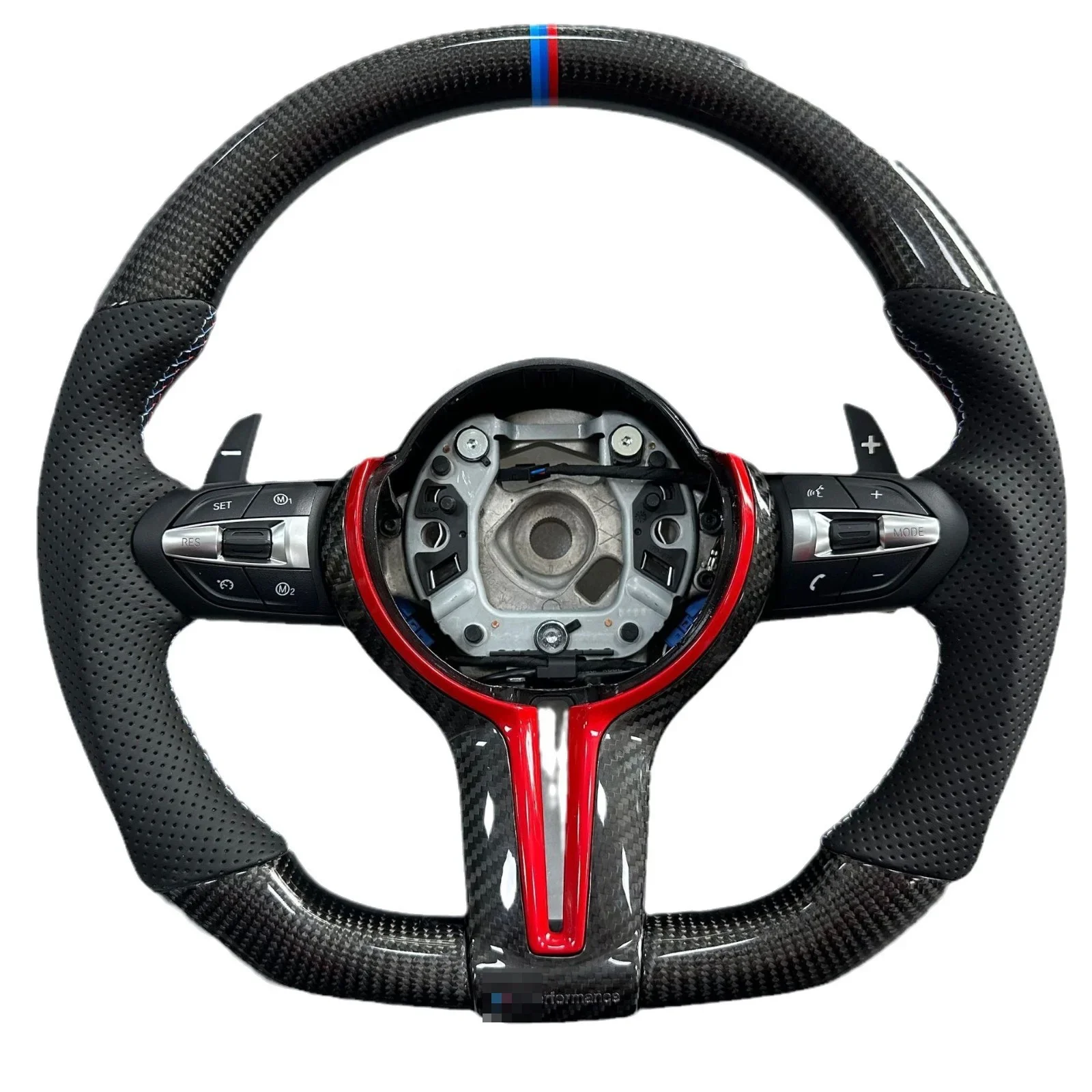 F30 F10 F32 E60 E46 E90 X5 E70 M3 M4 M5 M6 F90 F80 F82 F87 Carbon Fiber Steering Wheel For BMW