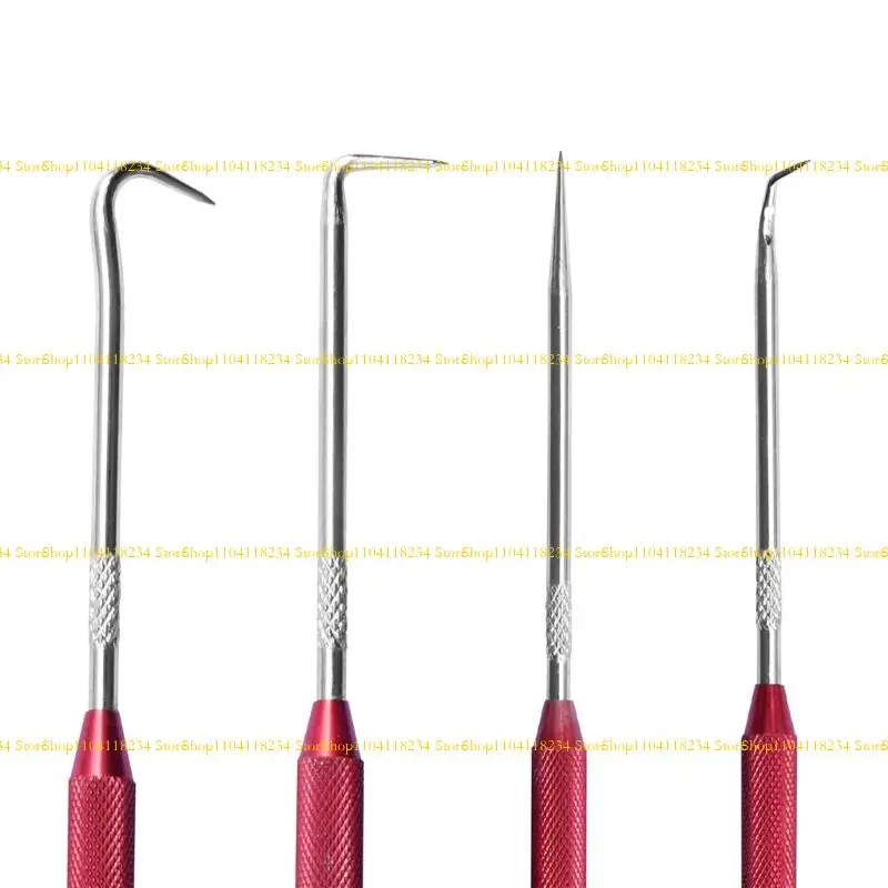 P9FB 2Pcs Automotive O-Rings Puller Hook and Pick Seal Disassembly Tool Set