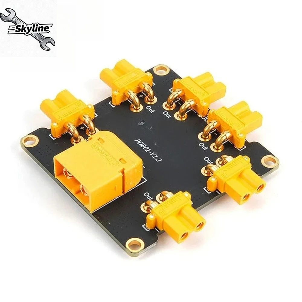 XT30 Pre-Soldered Power Distribution Board, Compatible with PM02/PM02D/PM03/PM06/PM07 & X500 V2