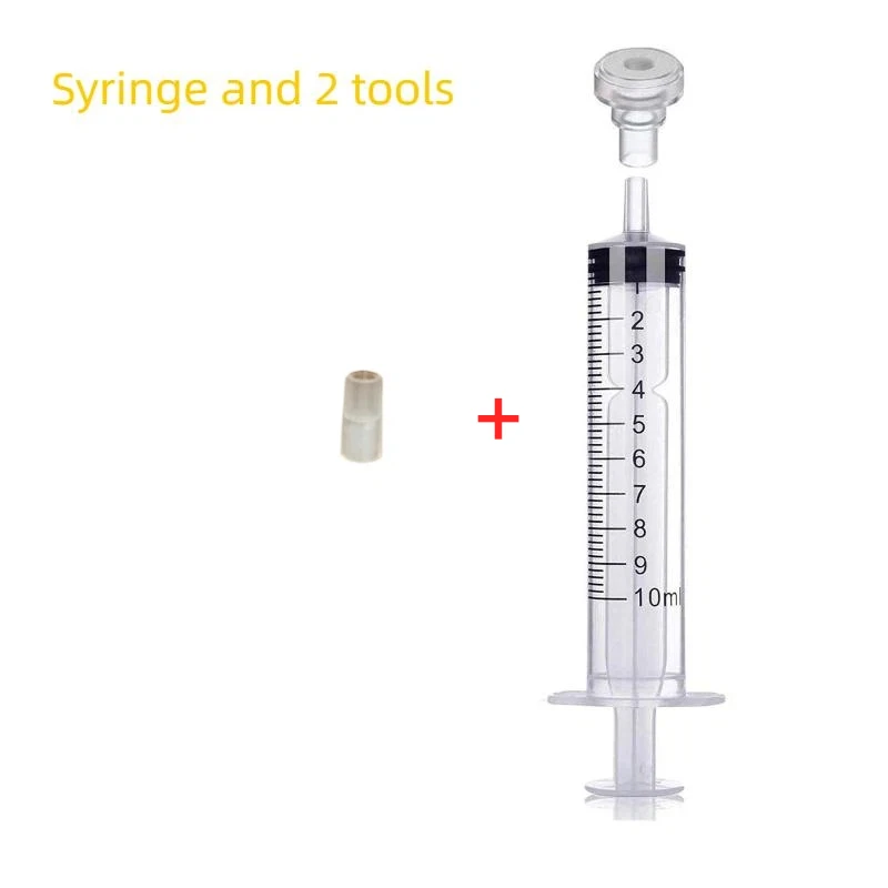 10 ml transparente 1/3-teilige Spritze, PP-Parfüm-Spenderwerkzeug, 10 ml Nachfüllungen für Kosmetika zur quantitativen Verteilung nachfüllbarer Flaschen