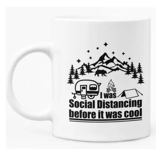 

Funny Caption Mug 11oz White Ceramic Coffee Or Tea Mug Gift For / Caravan