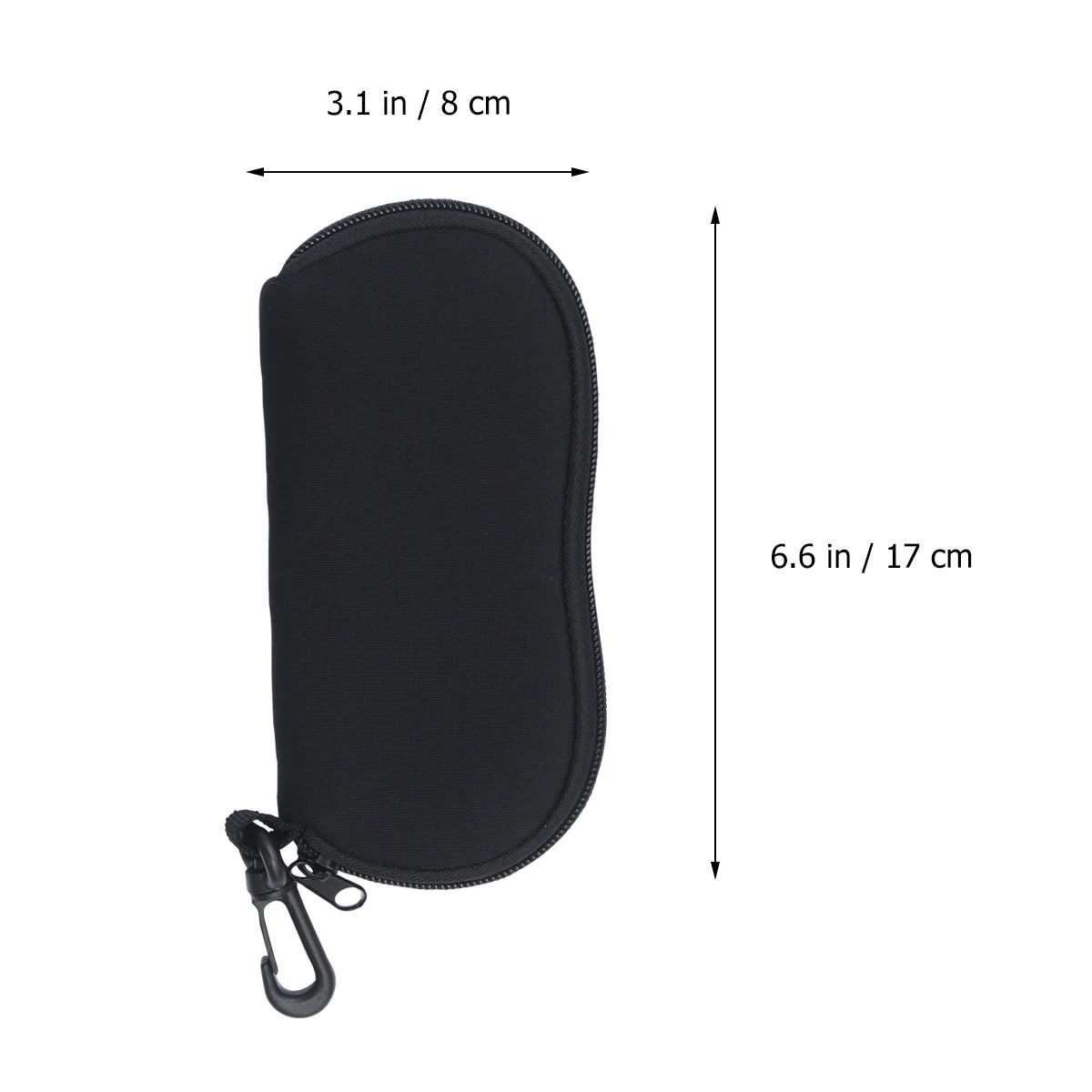 

2Pcs Eyeglasses Bag Wear Resistant Durable Storage Case for Sunglasses Eyewear Holder Travel Accessories Organizer