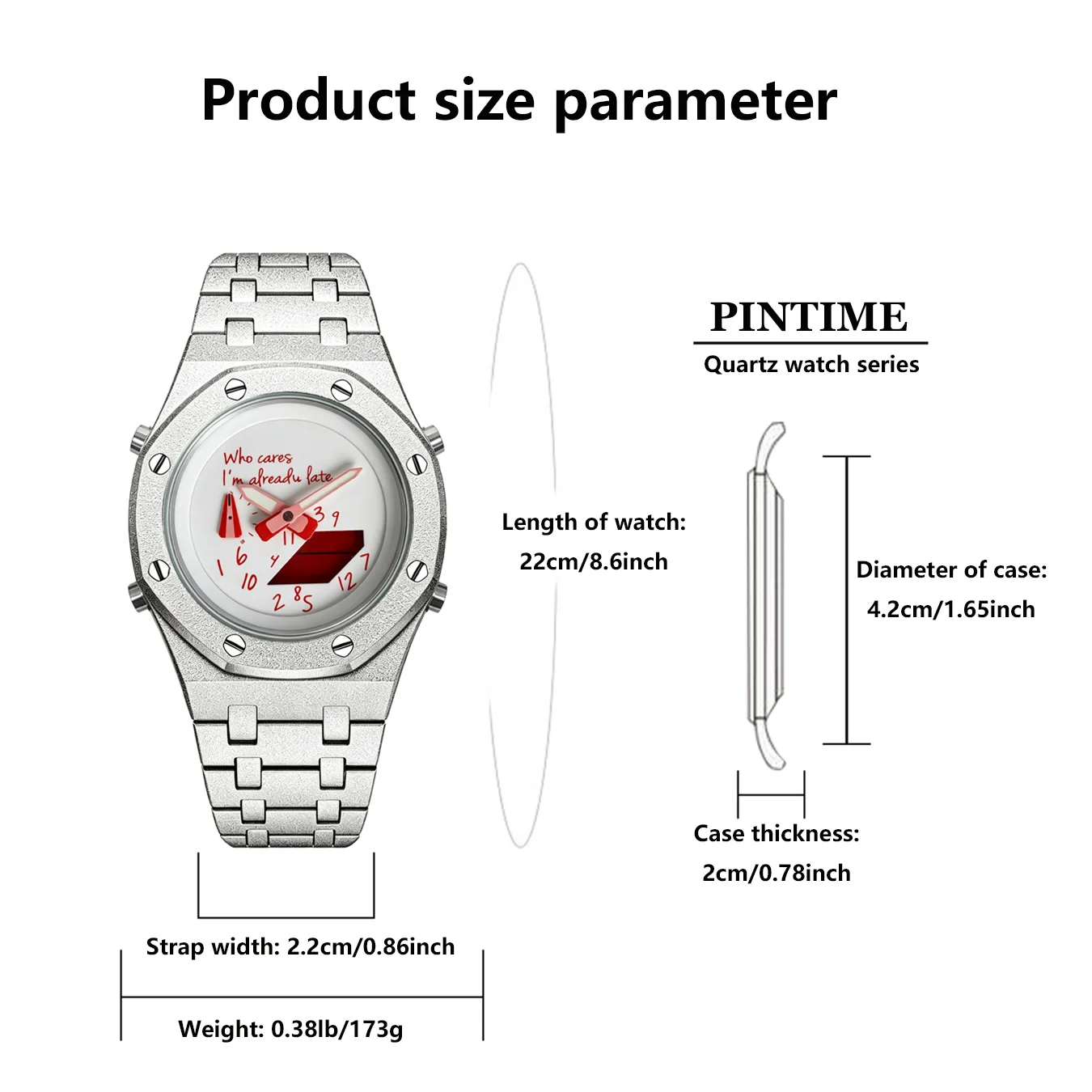 1pc New Polygon Men's Watch - Personalized Graffiti Digital Fashion Digital Display Multi-functional Night-Light Water-Resistant