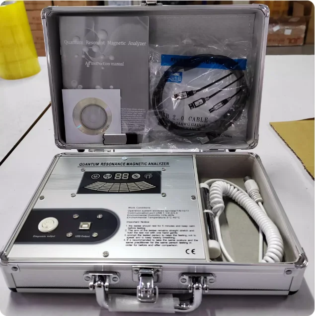 

Quantum Magnetic Resonance Body Analyzer with 62 Health Reports, 2025 Version 6.4.12 Bio-Resonant NLS Health Scanner