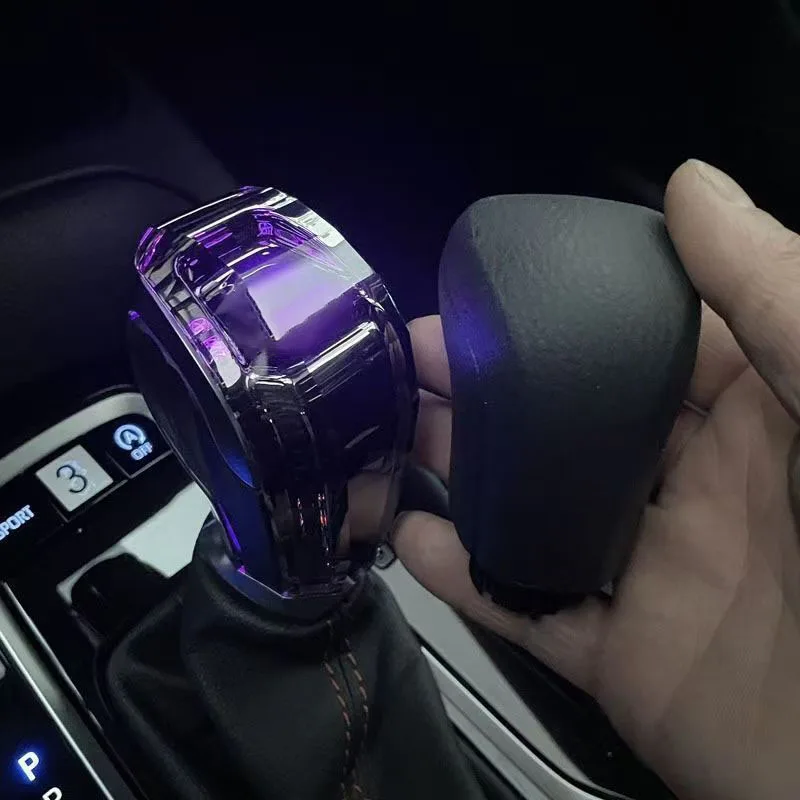 

For Toyota ALL Universal Camry Corolla RAV4 C-HR IZOA Avalon Allion Wildlander Crystal Handle Gear Shift Knob with Ambient Light