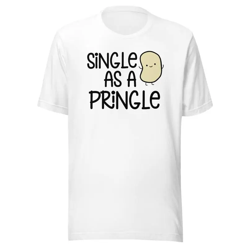 Camiseta individual como una pringle divertida