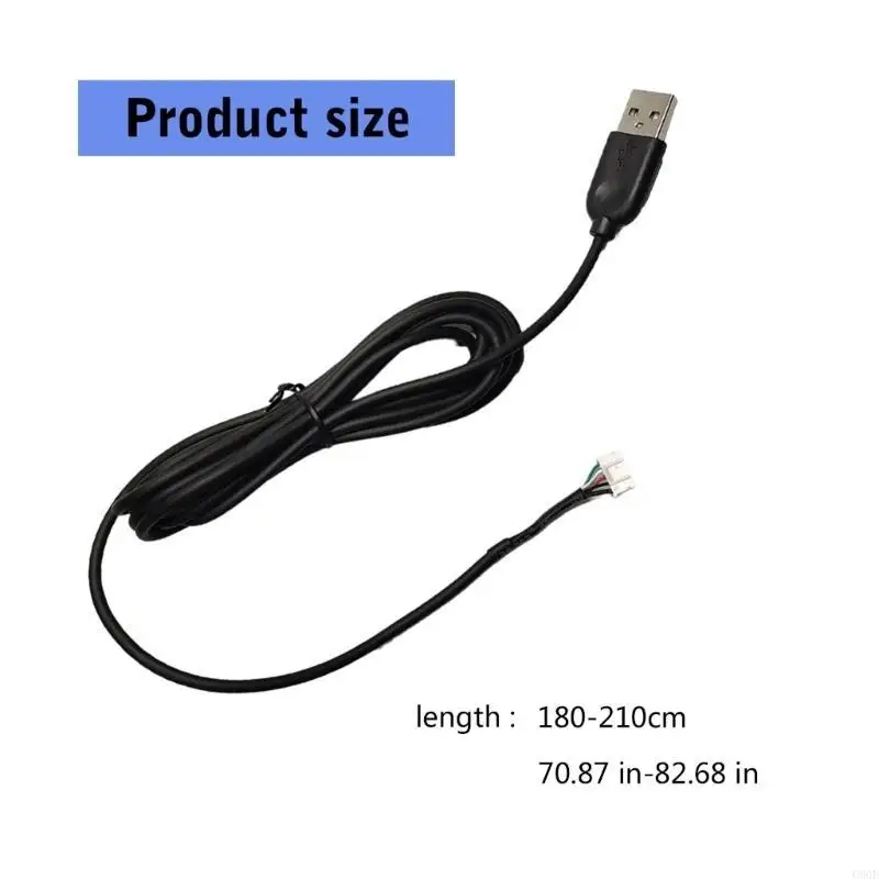 

C90F Обновление игровых клавиатур USB -кабель для Cynosa -клавиатуры резиновый провод