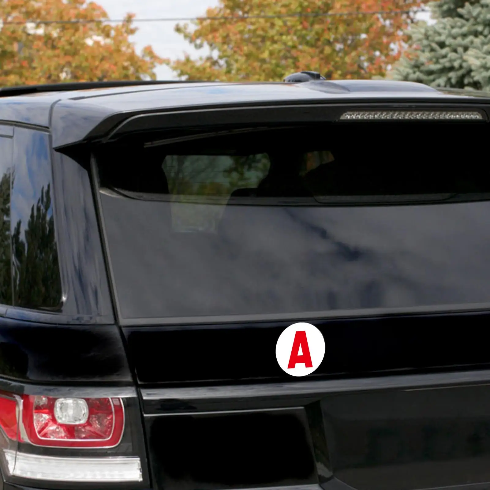 New Driver Magnet For Car French Letter A Beginner Driver Magnet For Car Removable Bumper Automotive Decal For Teens Adults