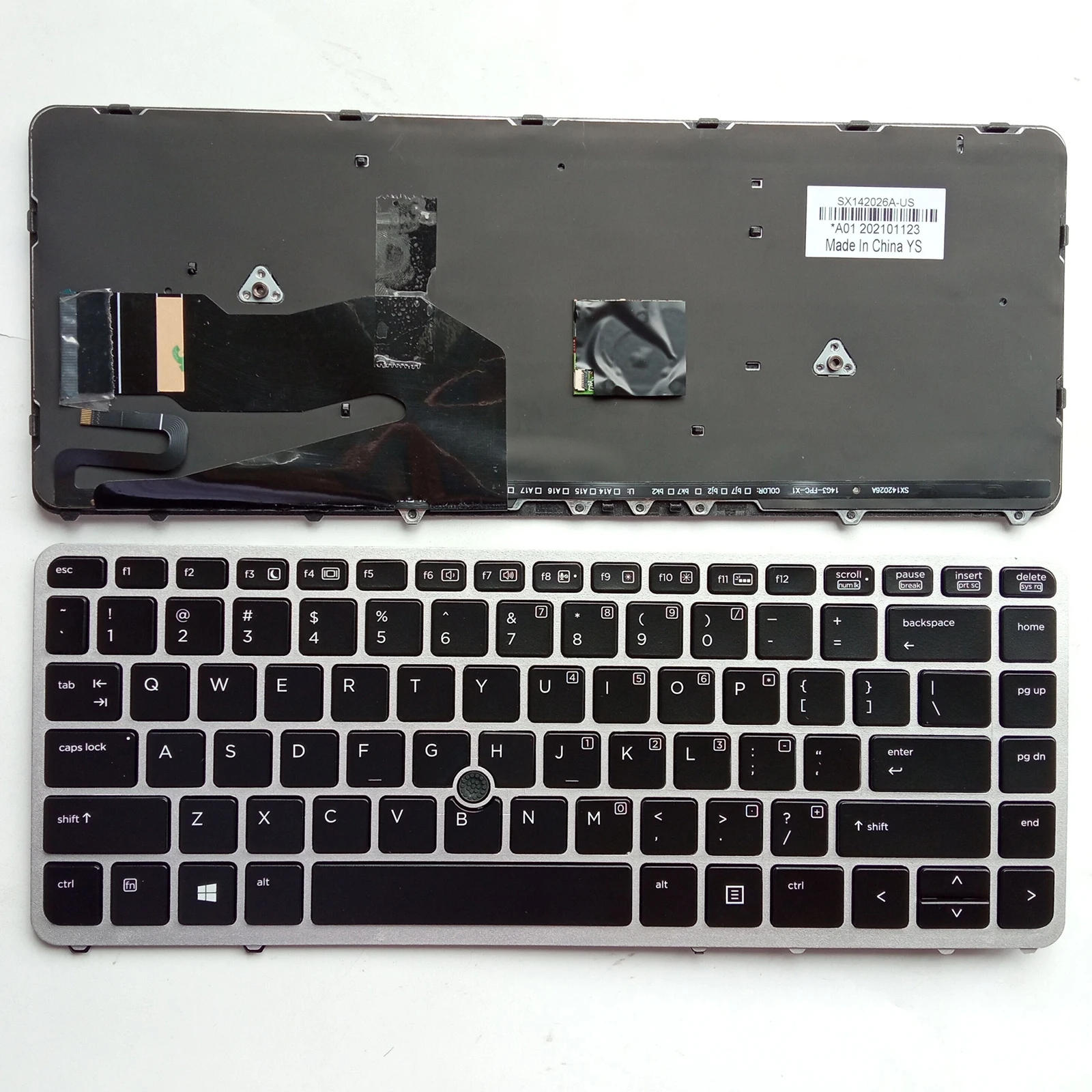 US layout for Hp EliteBook 740 G1 G2 745 G1 G2 750 G1 G2 840 G1 G2 845G1 G2  850 G1 G2 Zbook14 G1 G2 Laptop Keyboard