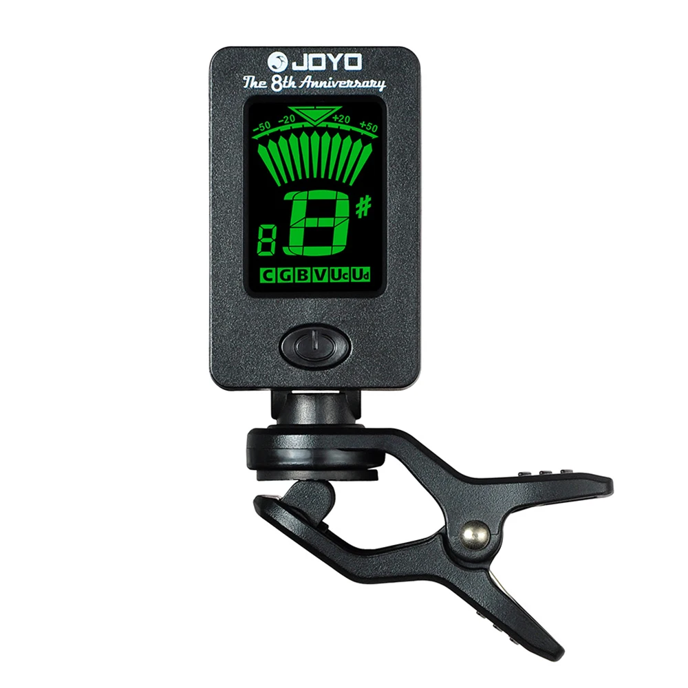 JOYO JT-01/09 Guitar Tuner Digital Clip-on Tone Tuner for Guitar Bass Ukulele Violin Mandolin Banjo