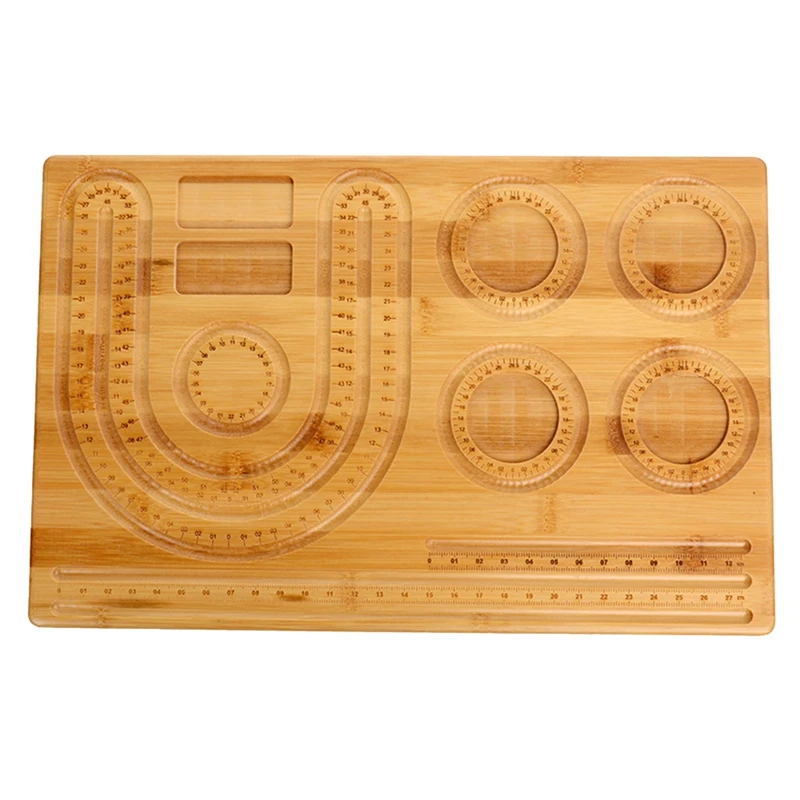 

Wooden Combo Beading Board, Necklace Beading Jewelry Organizer Tray DIY Jewelry Bracelet Making Tray Beading Mats Trays