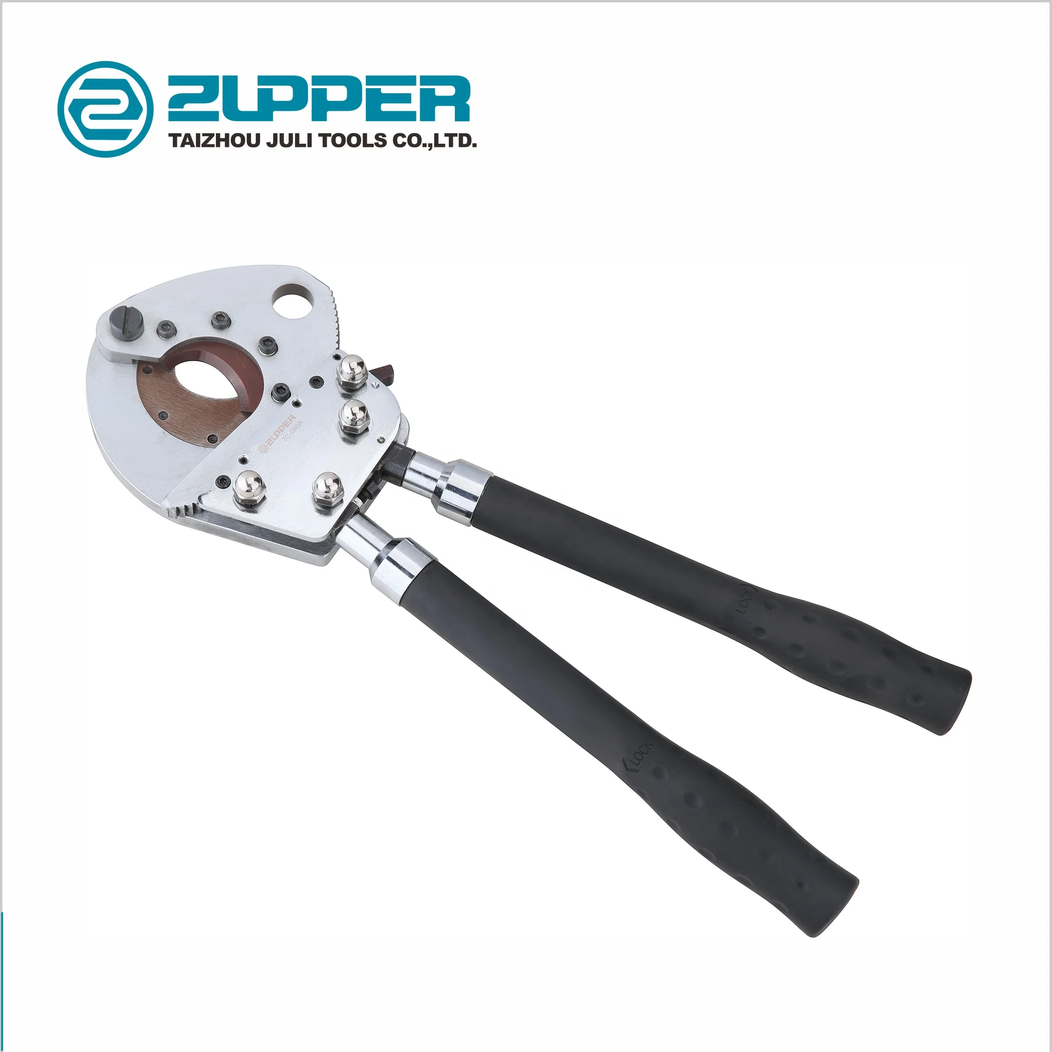 ZC-G40 hand manual ratchet cable wire cutter cutting tool with telescopic handles