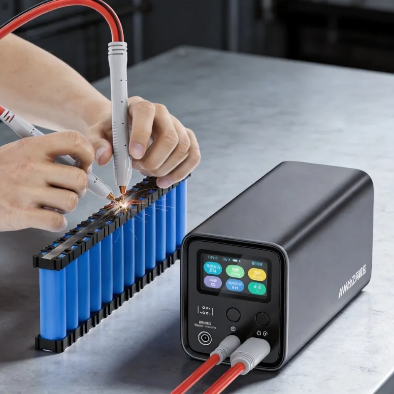 High Power Ac110V 220V Uf20B Spot Welder Faraday Capacitor Lithium Battery Welding Machine Bumper Welder for Welding Equipment