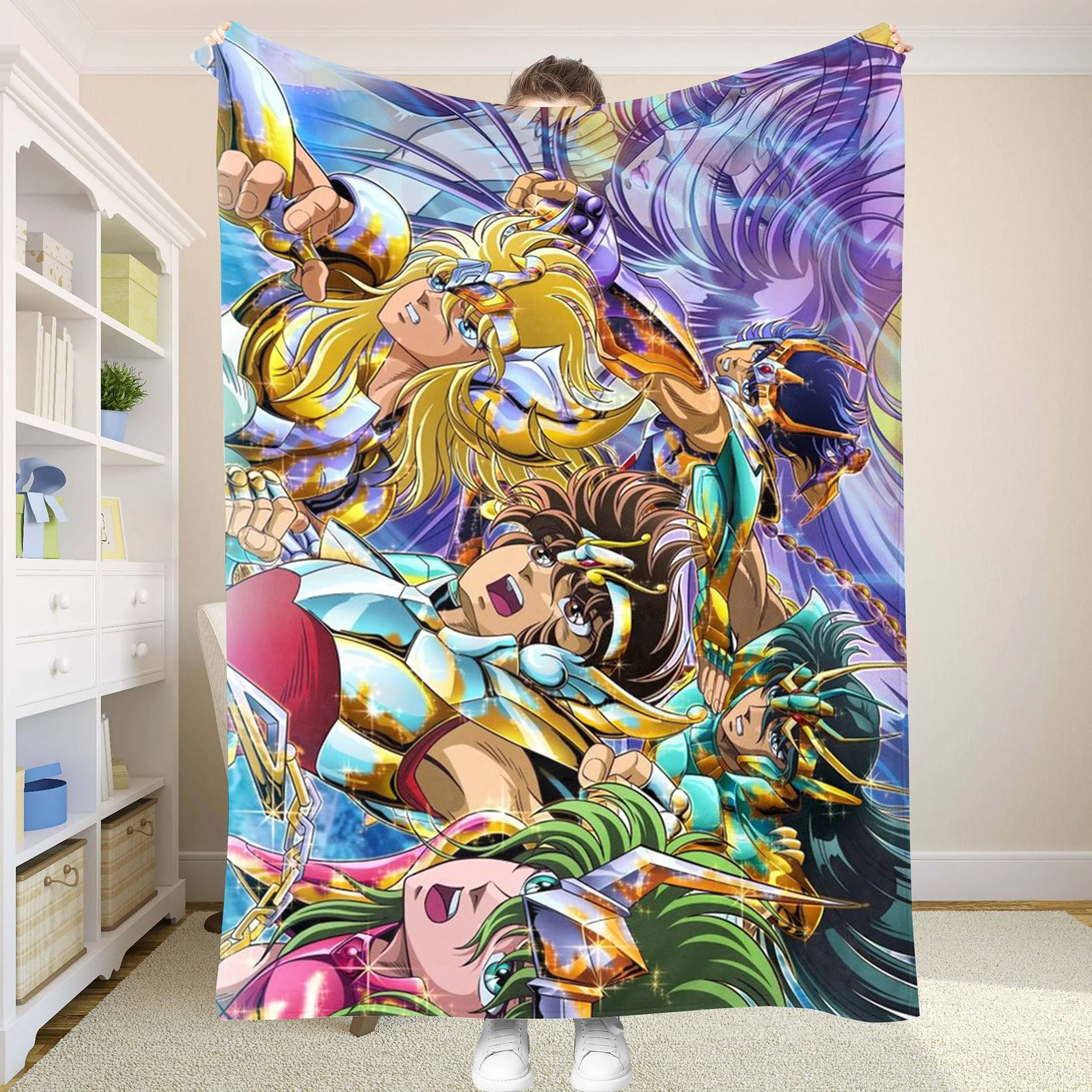 

Summer Beach Towel Saint Anime Series Beach Towel In The Hot Summer Comfortable Cool Beach Towel Material Soft Beach Towel