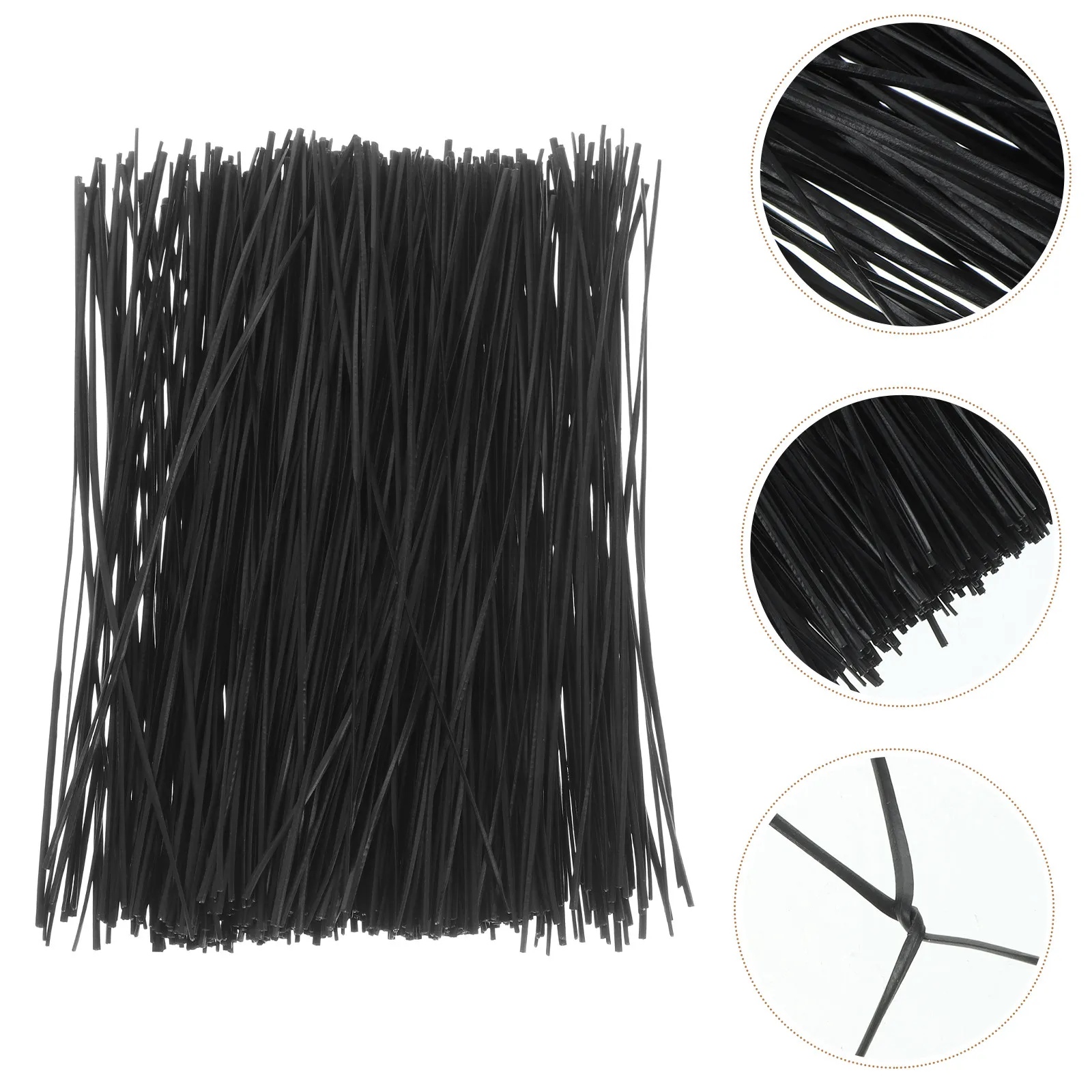 1000Pcs Resistant Premium Galvanized Ties Wear For For Outdoor Garden Christmas Wreath Craft Cable Cord